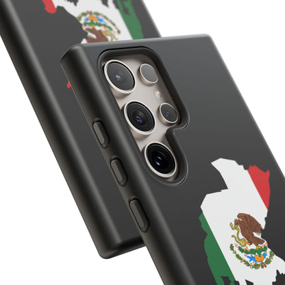 Zacatecas Mexico Flag Map Phone Case | Mexican American Pride Tough Case for iPhone & Samsung