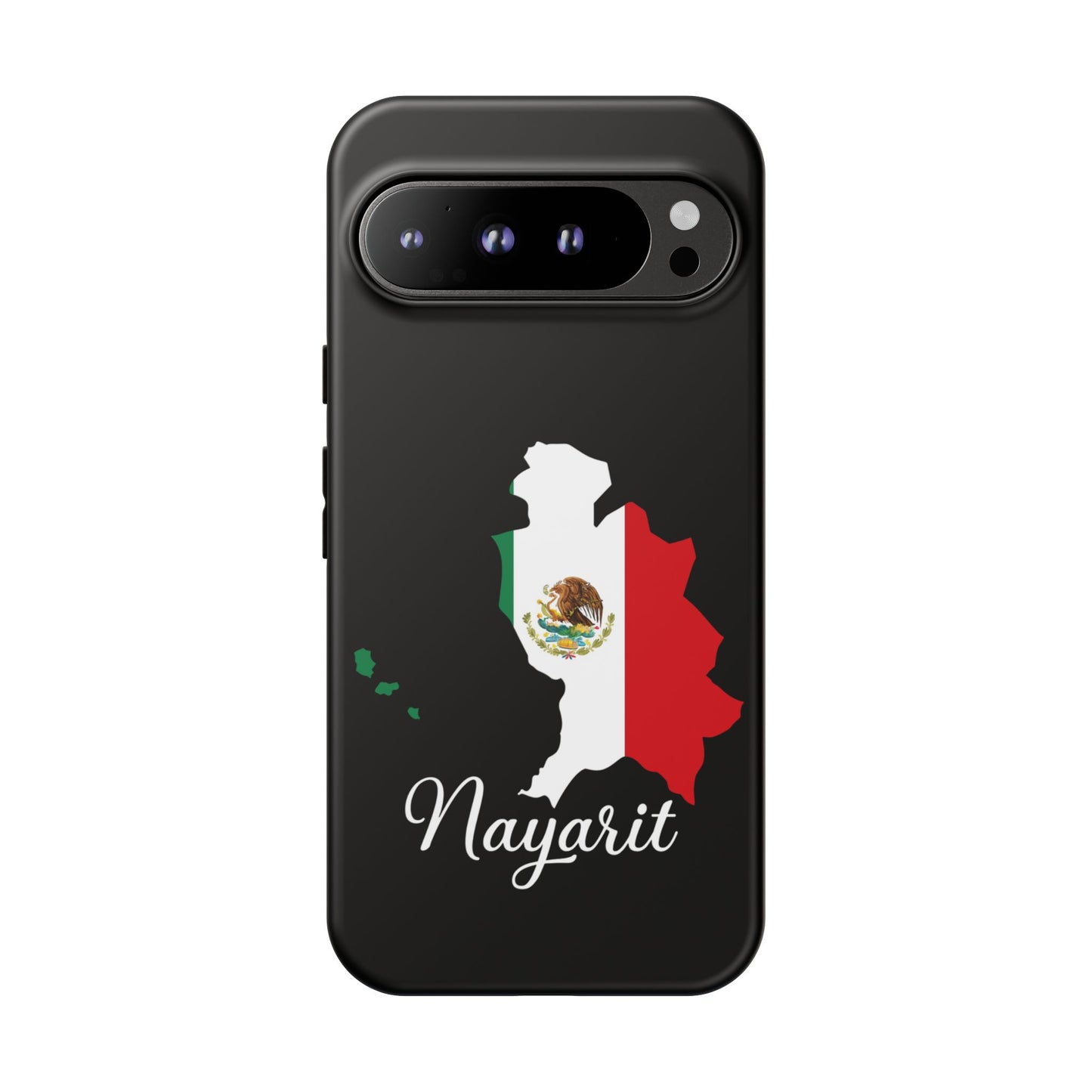 Nayarit Mexico Flag Map Phone Case | Mexican American Pride Tough Case for iPhone & Samsung