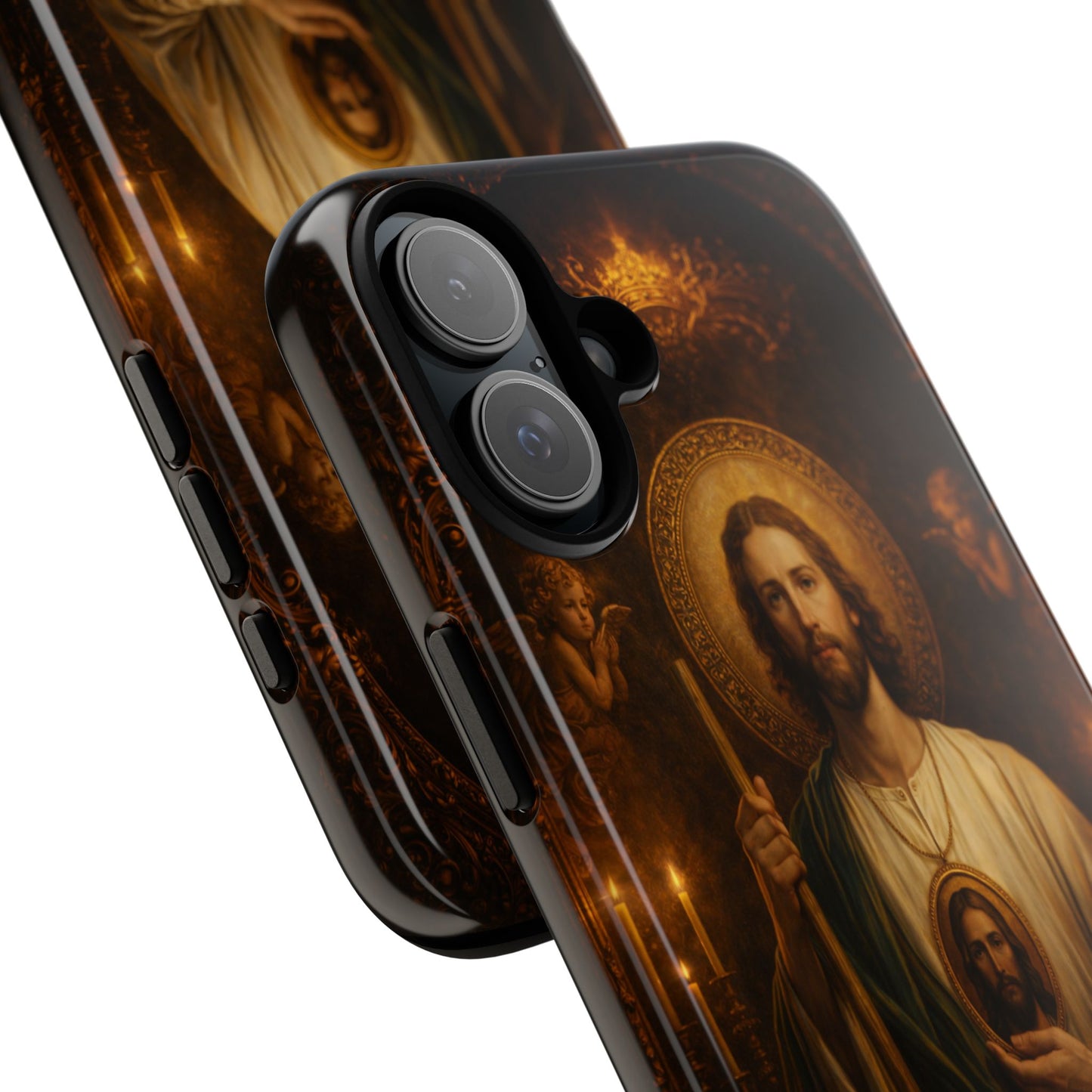 San Judas Phone Case Saint Jude Catholic Saint Religious Art Portrait Tough