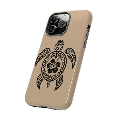 Polynesian Turtle Phone Case | Hawaiian Beach Tough Cover