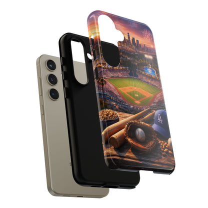 Baseball Sunset Stadium Phone Case LA Game Day Sports Aesthetic Case