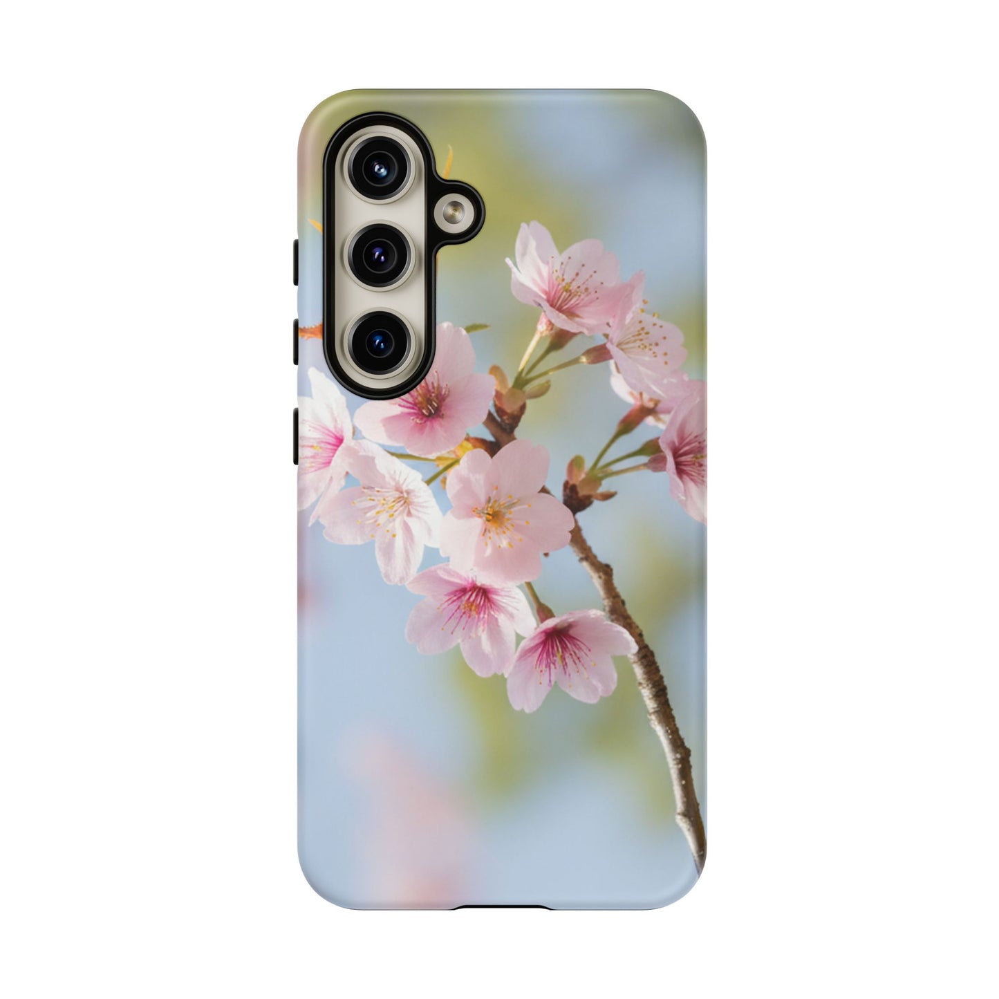 Cherry Blossom Phone Case – Pink Floral Tough Case (iPhone, Samsung Galaxy, Pixel)