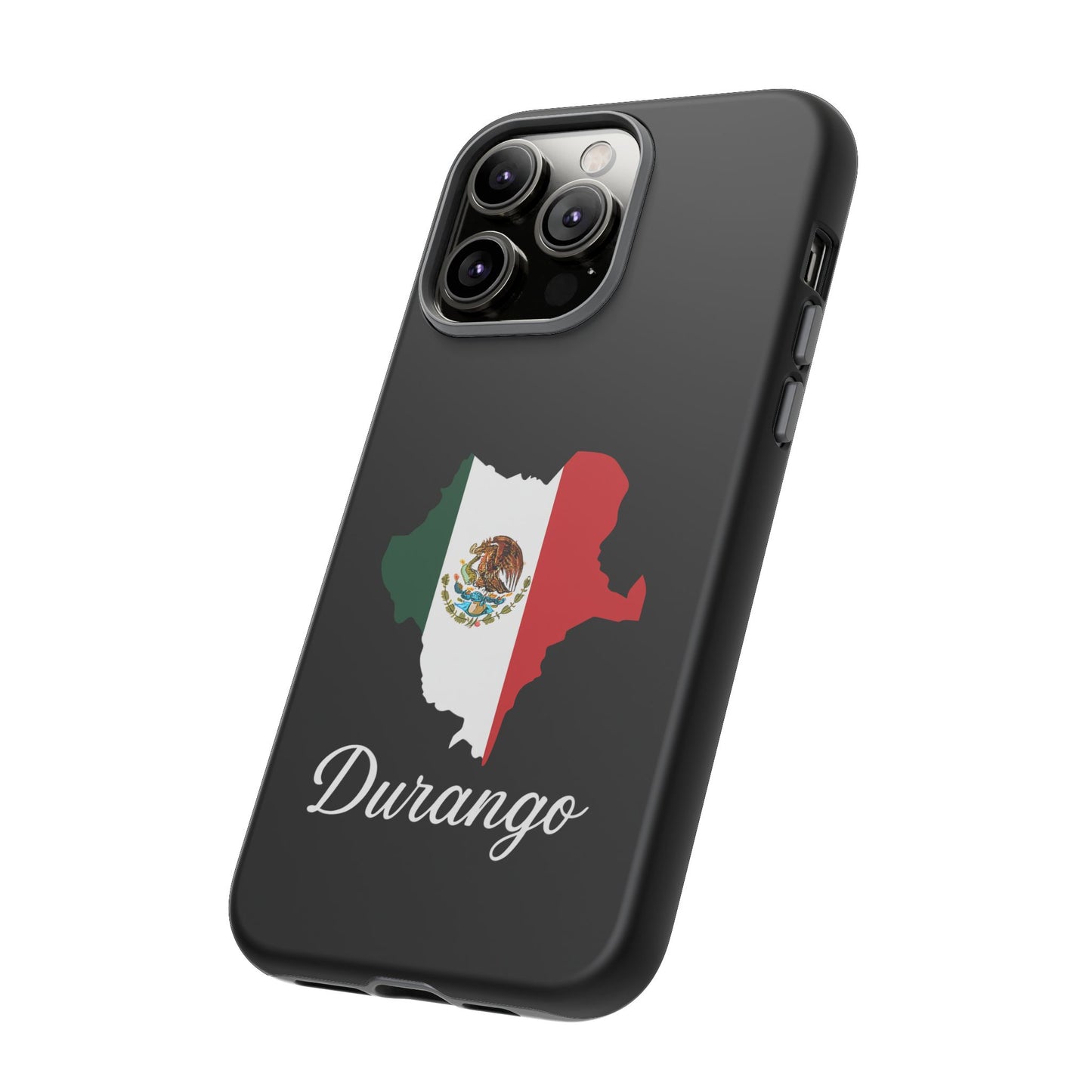 Durango Mexico Flag Map Phone Case | Mexican American Pride Tough Case for iPhone & Samsung