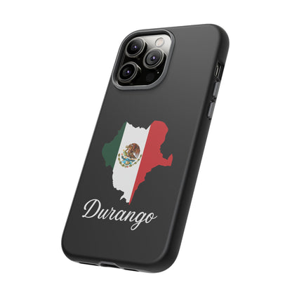 Durango Mexico Flag Map Phone Case | Mexican American Pride Tough Case for iPhone & Samsung
