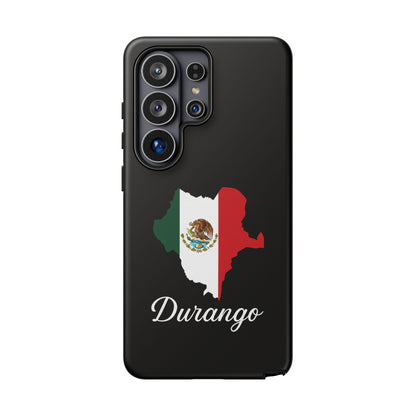 Durango Mexico Flag Map Phone Case | Mexican American Pride Tough Case for iPhone & Samsung