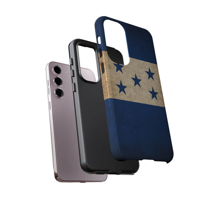 Honduras Flag Phone Case | Vintage Honduran Flag iPhone & Samsung Tough Protective Case
