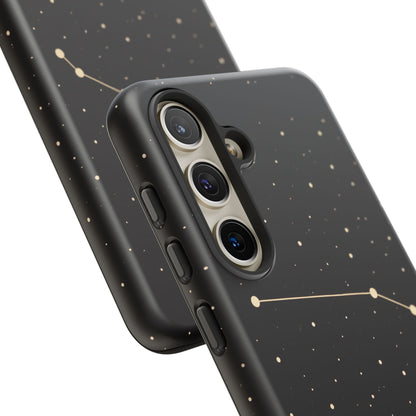 Aries Zodiac Constellation Phone Case – Luxe Gold Celestial Cover