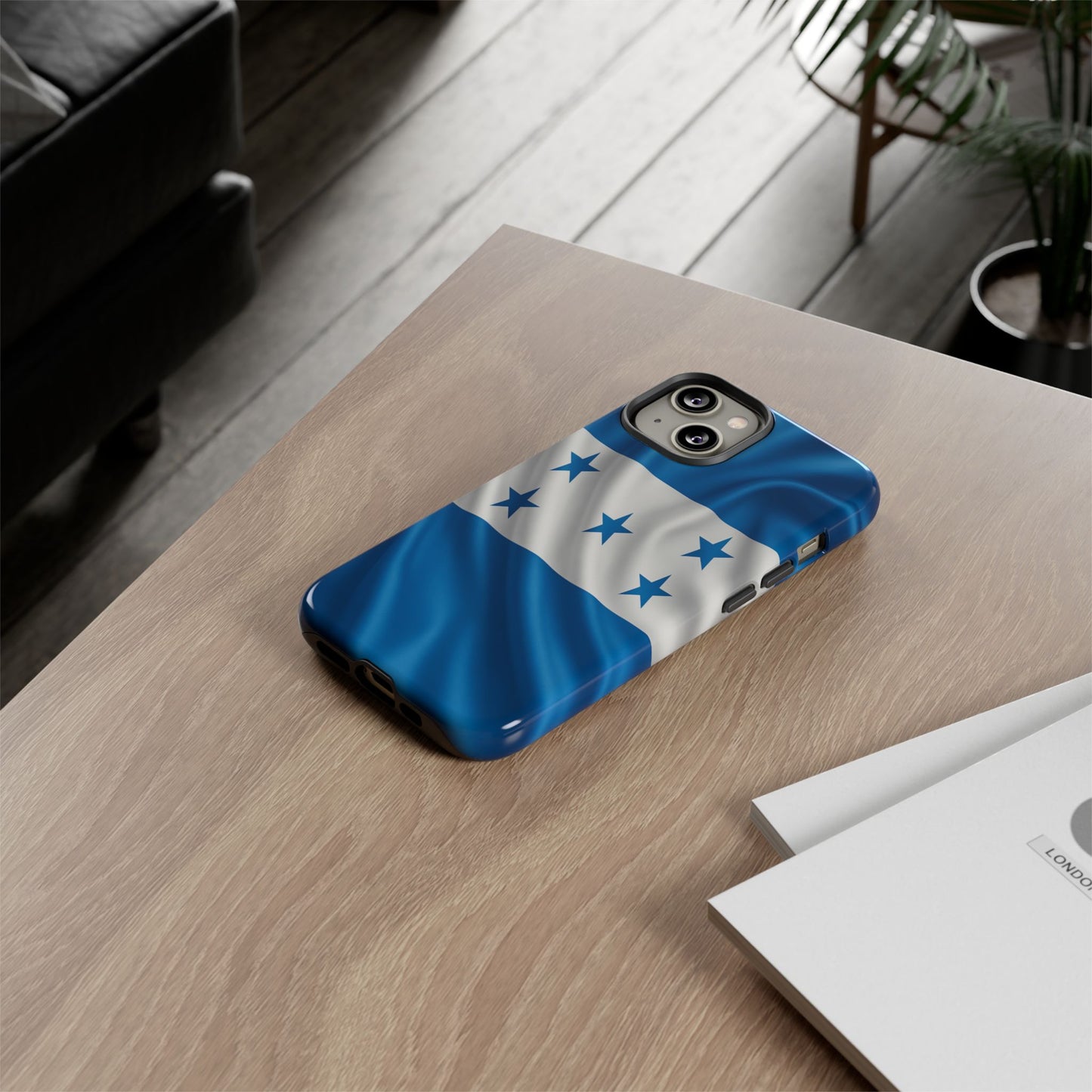 Honduras Flag Phone Case | Honduran Pride Blue & White Flag iPhone & Samsung Tough Protective Case