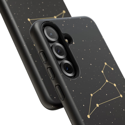 Leo Zodiac Constellation Phone Case – Luxe Gold Celestial Cover