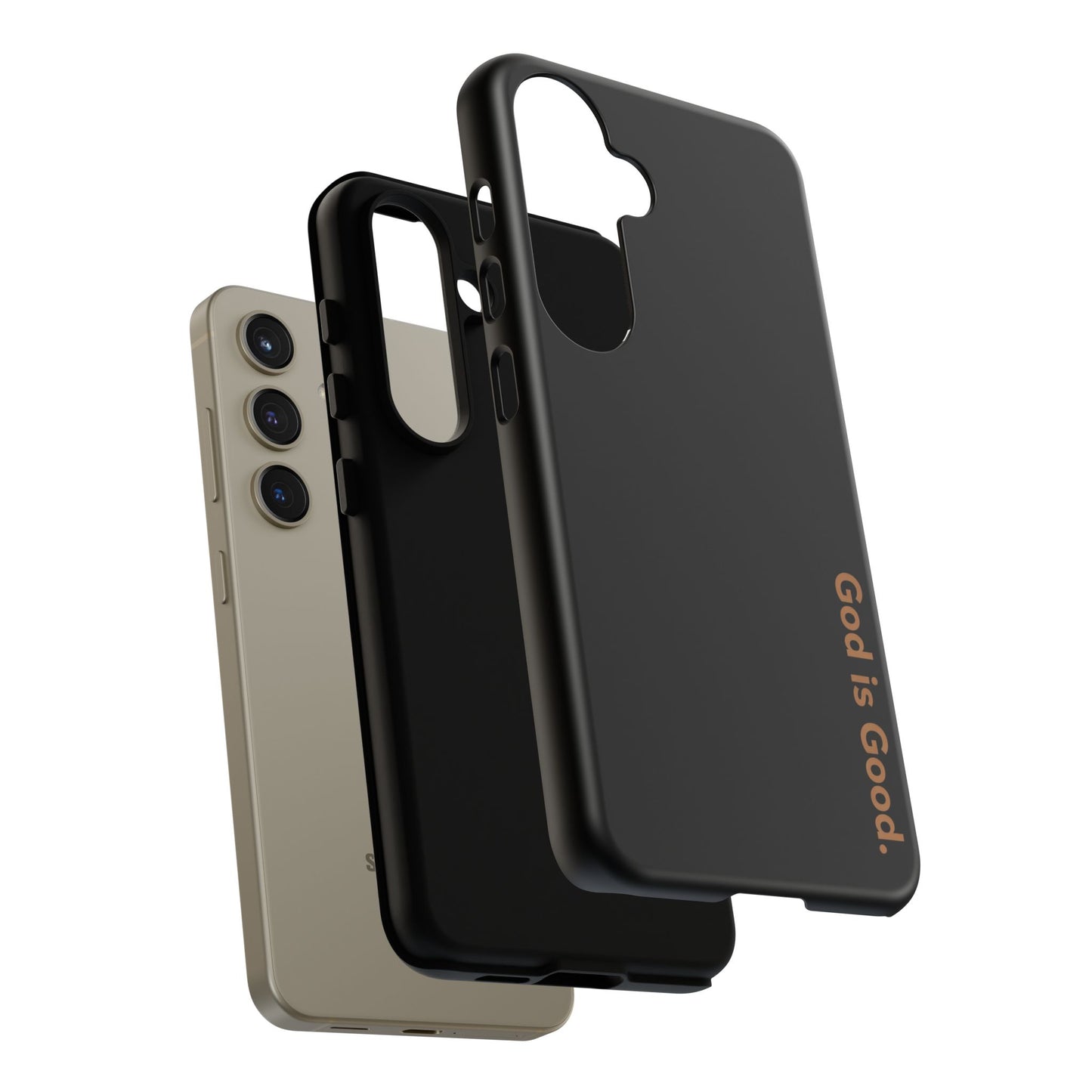 God Is Good Phone Case Minimal Aesthetic Christian Tough Cover