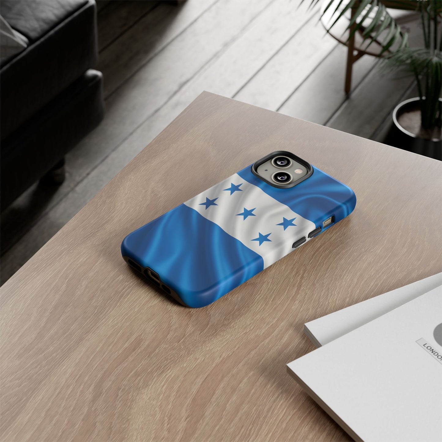 Honduras Flag Phone Case | Honduran Pride Blue & White Flag iPhone & Samsung Tough Protective Case