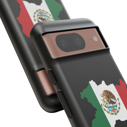 Michoacán Mexico Flag Map Phone Case | Mexican American Pride Tough Case for iPhone & Samsung