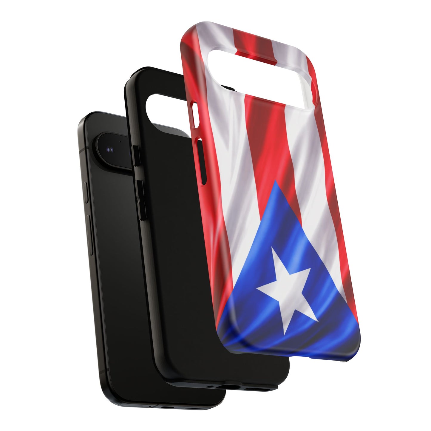 Puerto Rico Flag Phone Case | Boricua Pride Tough Case | Puerto Rican Flag Protective Cover for iPhone & Samsung