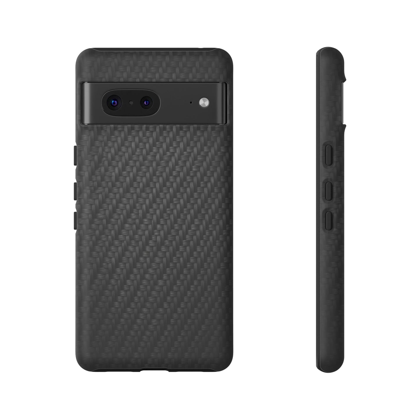 Carbon Fiber Inspired Phone Case – Rugged Slim Protective Tech Case for iPhone & Samsung