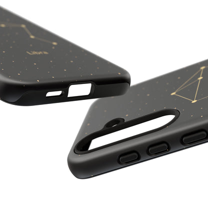 Libra Zodiac Constellation Phone Case – Luxe Gold Celestial Cover