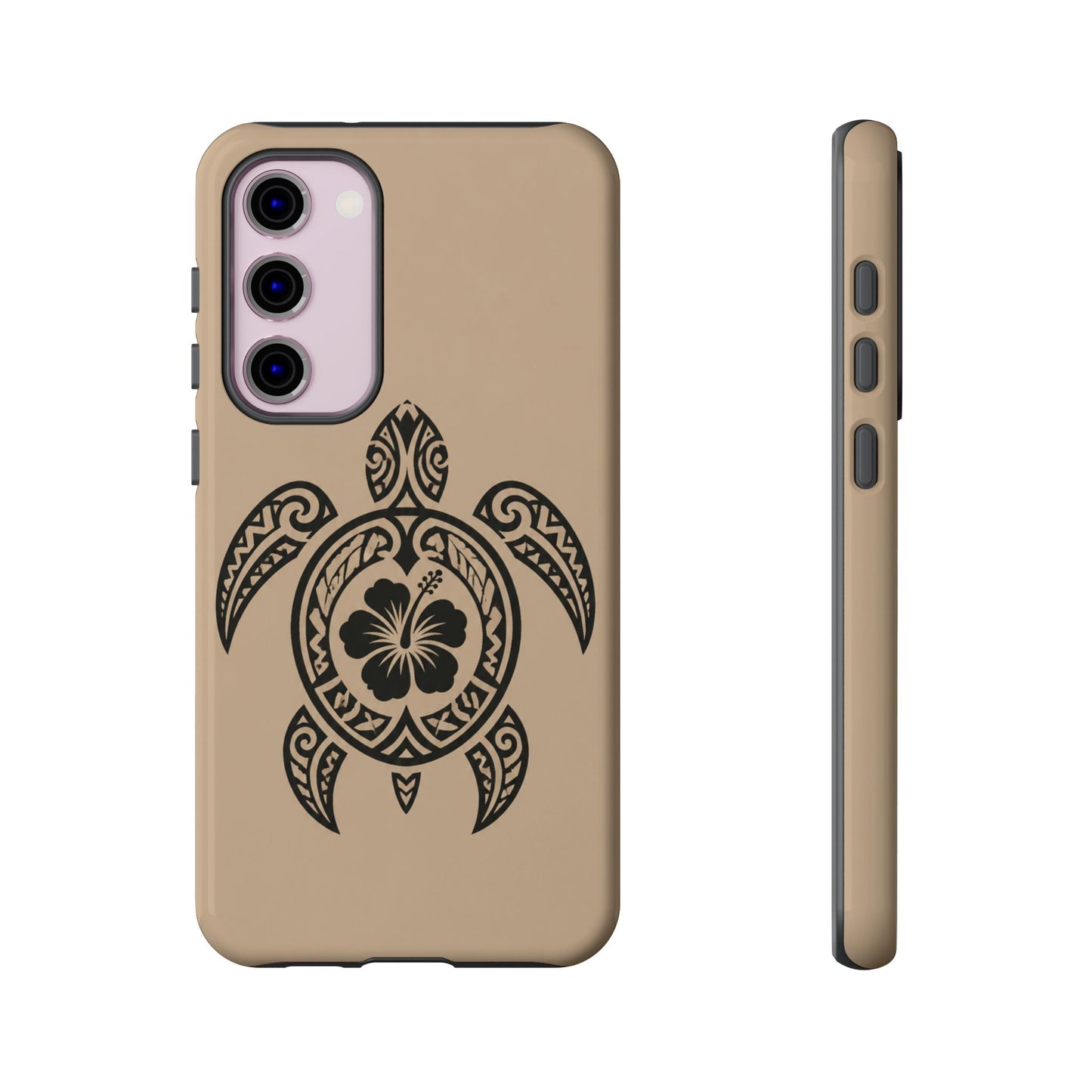 Polynesian Turtle Phone Case | Hawaiian Beach Tough Cover