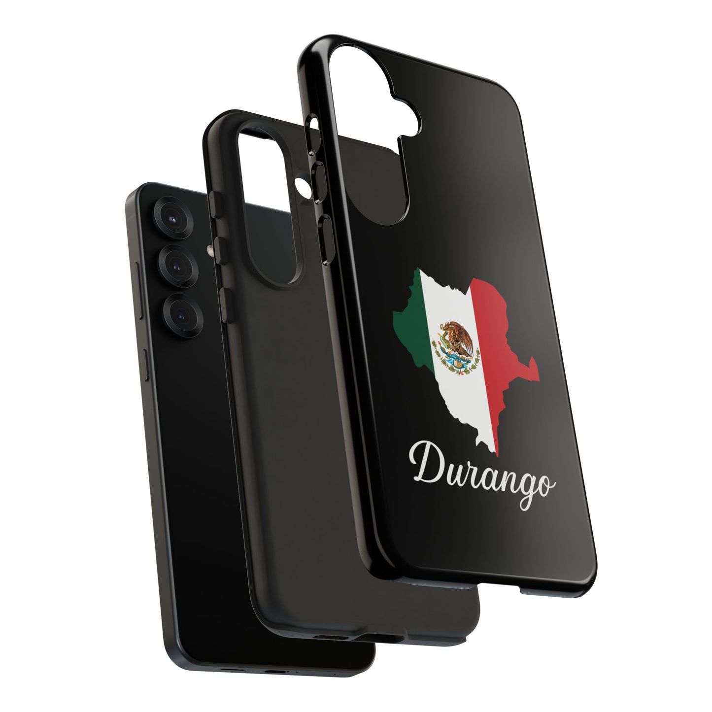 Durango Mexico Flag Map Phone Case | Mexican American Pride Tough Case for iPhone & Samsung