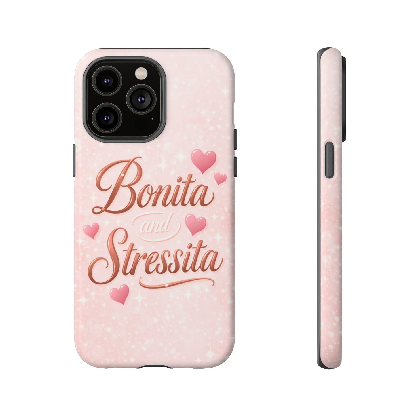 Bonita Stressita Phone Case Cute Latina Aesthetic Pink Coquette Case