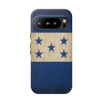 Honduras Flag Phone Case | Vintage Honduran Flag iPhone & Samsung Tough Protective Case