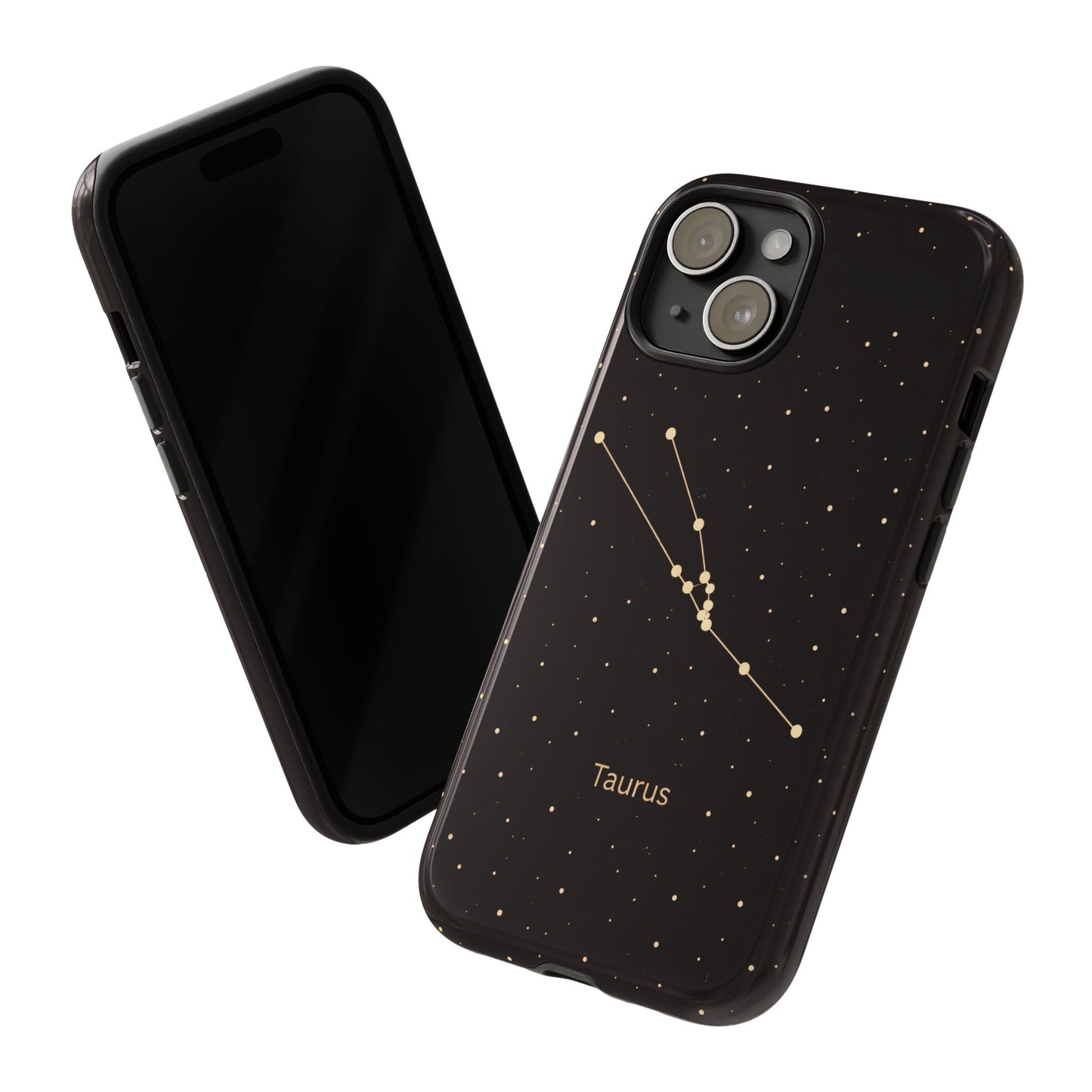 Taurus Zodiac Constellation Phone Case – Luxe Gold Celestial Cover