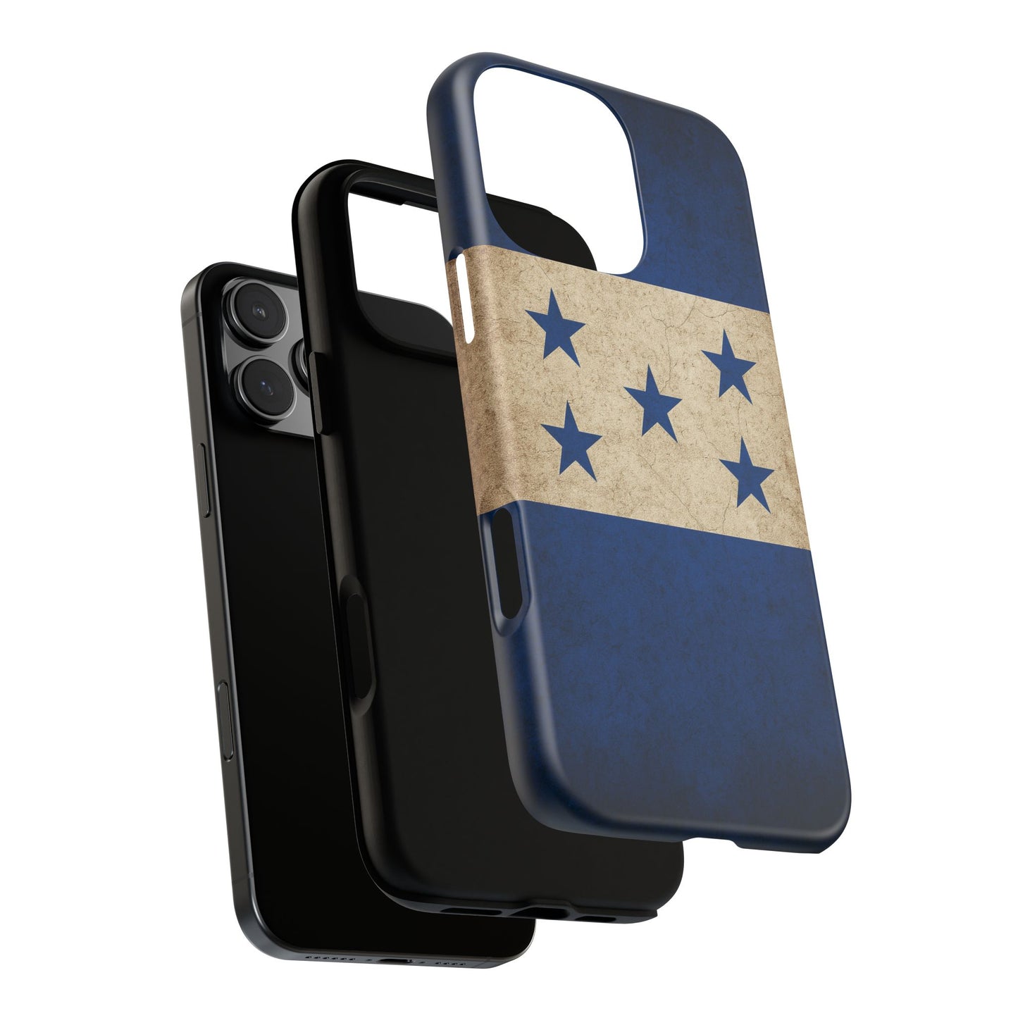 Honduras Flag Phone Case | Vintage Honduran Flag iPhone & Samsung Tough Protective Case