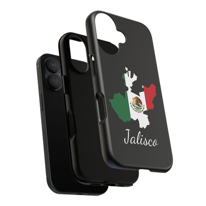 Jalisco Mexico Flag Map Phone Case | Mexican American Pride Tough Case for iPhone & Samsung