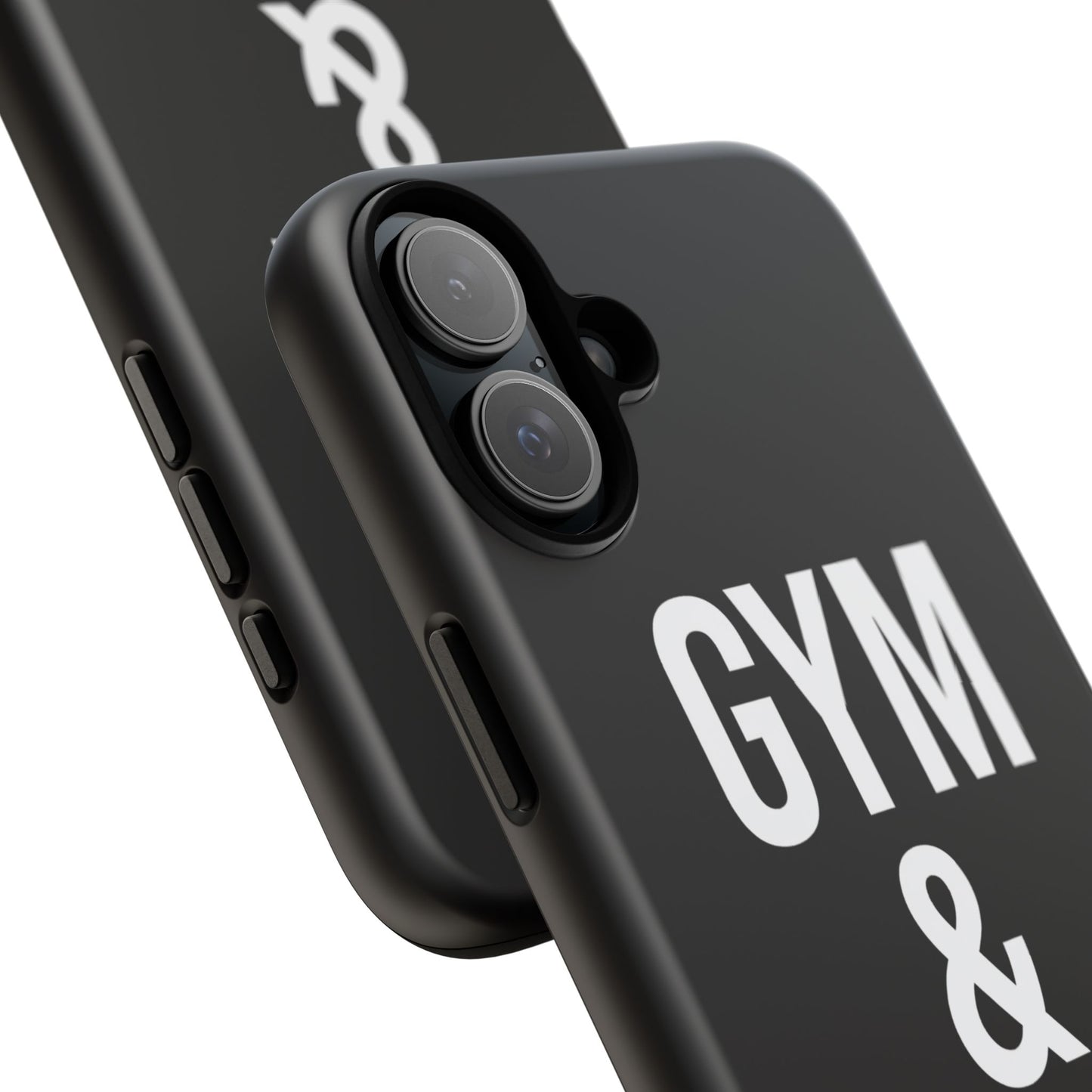 Gym & Jesus Phone Case Christian Faith Workout Gym Motivation Case