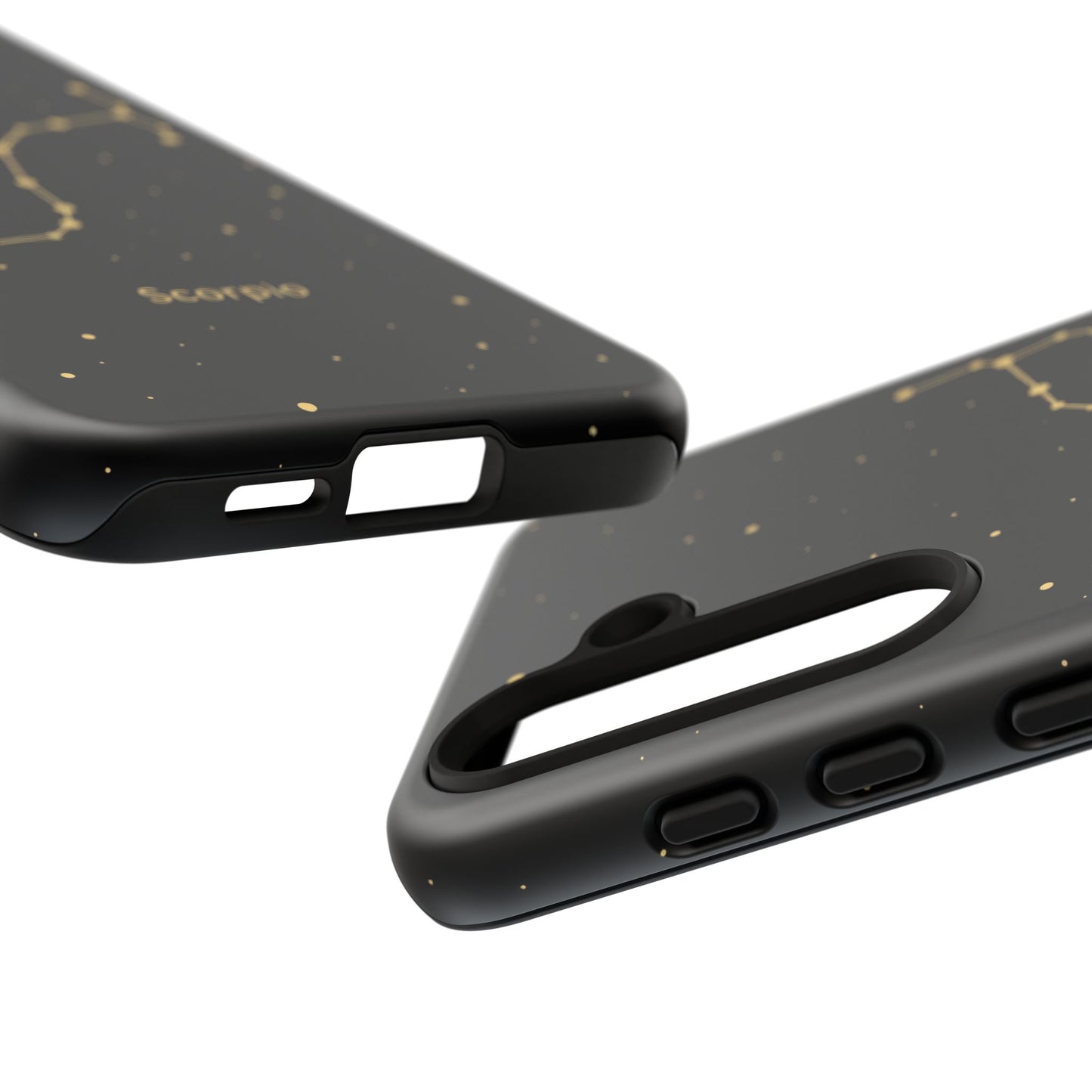 Scorpio Zodiac Constellation Phone Case – Luxe Gold Celestial Cover