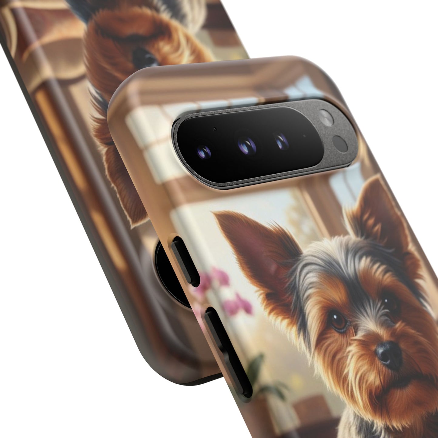 Yorkshire Terrier Phone Case – Cute Yorkie Puppy Tough Case (iPhone, Samsung, Pixel)