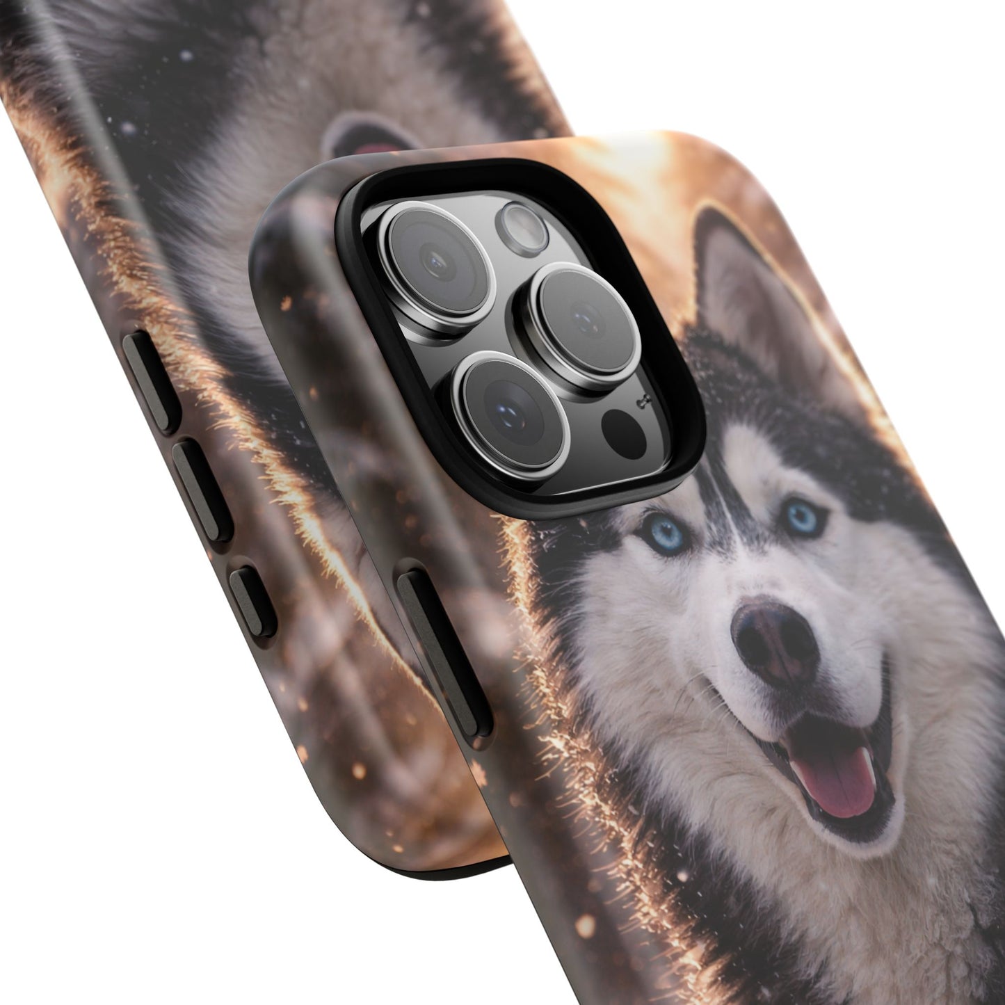 Siberian Husky Tough Phone Case | Blue Eyes Dog Cover Protective iPhone Case