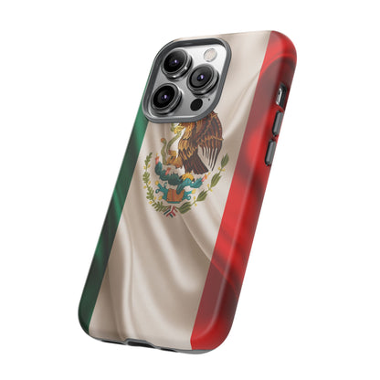 Mexico Flag Phone Case | Mexican Pride iPhone & Samsung Case | Tricolor Aesthetic Tough Protective Cover