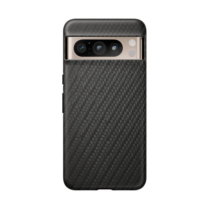 Carbon Fiber Inspired Phone Case – Rugged Slim Protective Tech Case for iPhone & Samsung