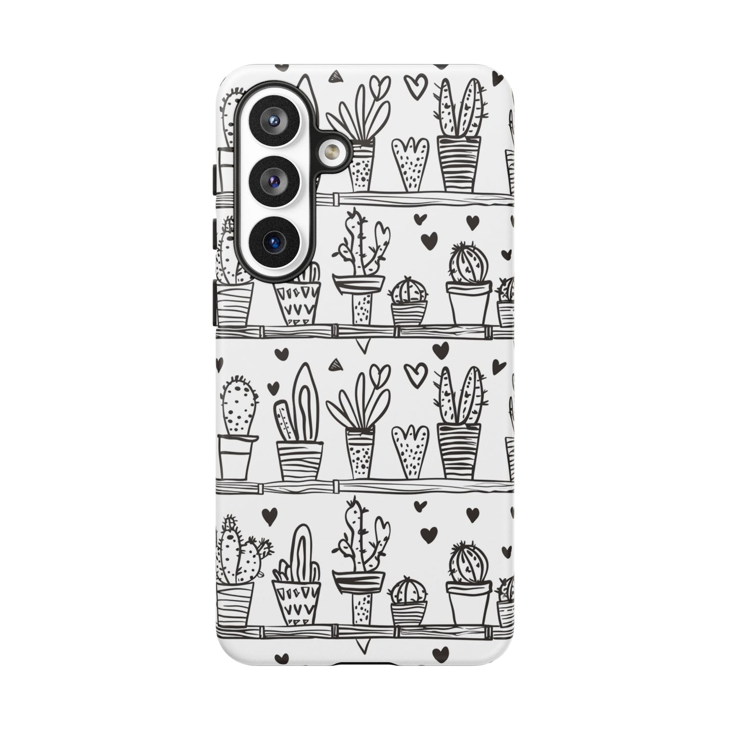 Cactus Succulent Phone Case Cute Plant Aesthetic iPhone Samsung Cover