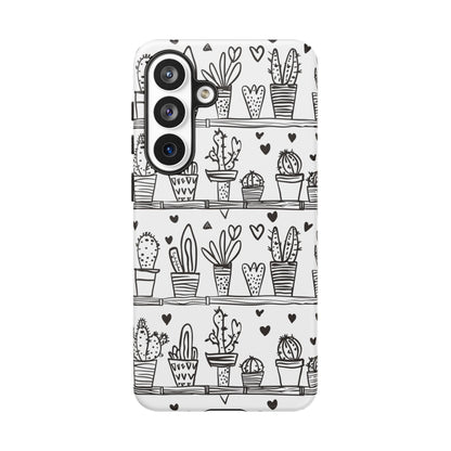Cactus Succulent Phone Case Cute Plant Aesthetic iPhone Samsung Cover