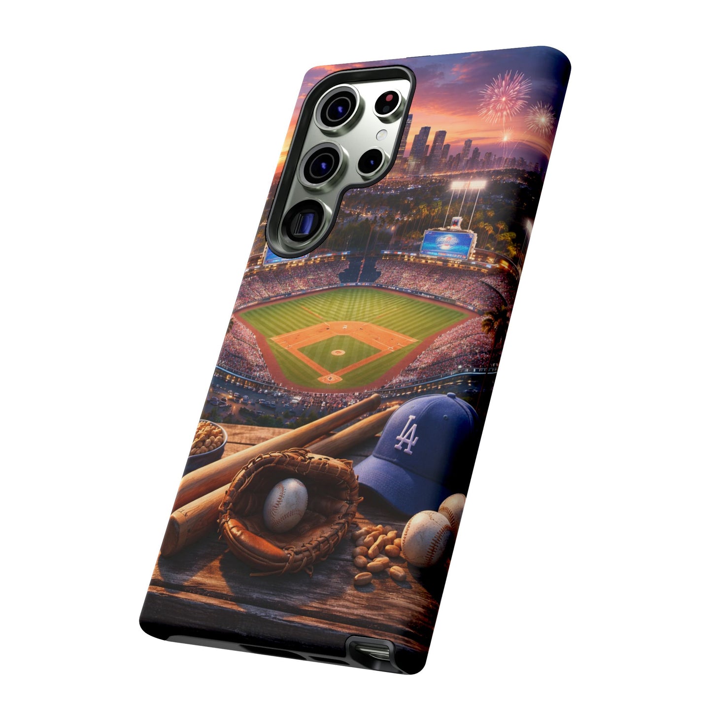 Baseball Sunset Stadium Phone Case LA Game Day Sports Aesthetic Case