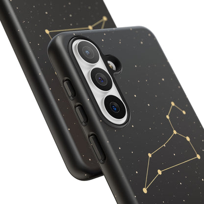 Leo Zodiac Constellation Phone Case – Luxe Gold Celestial Cover