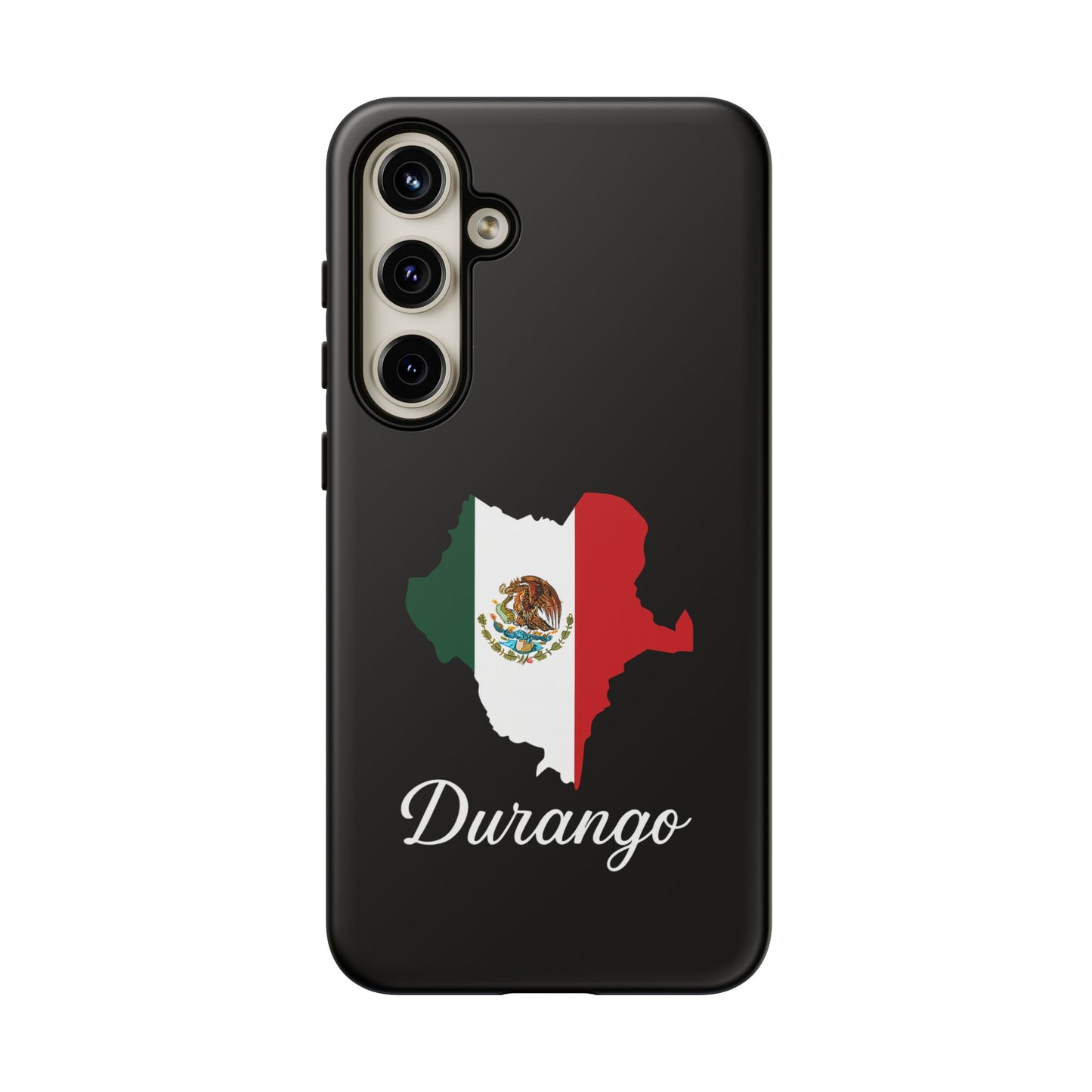 Durango Mexico Flag Map Phone Case | Mexican American Pride Tough Case for iPhone & Samsung