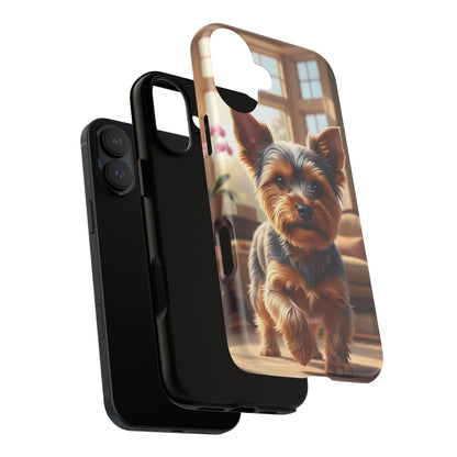 Yorkshire Terrier Phone Case – Cute Yorkie Puppy Tough Case (iPhone, Samsung, Pixel)