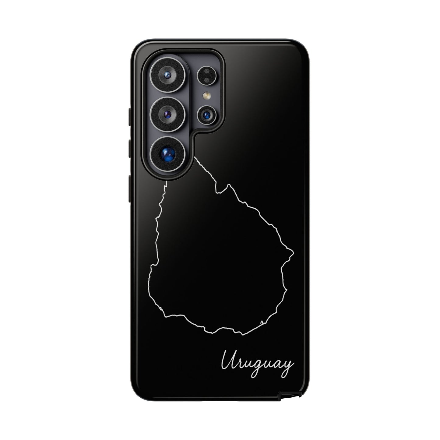 Uruguay Outline Phone Case – Minimal Country Map Tough Case (iPhone, Samsung, Pixel)