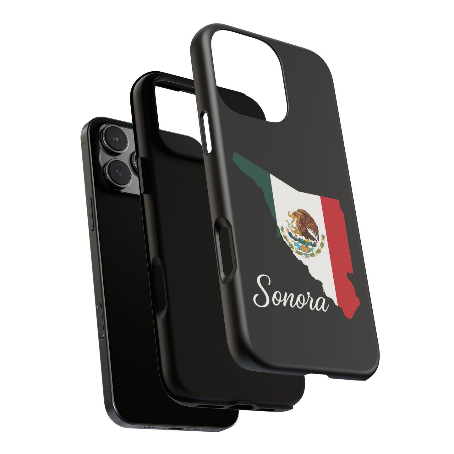 Sonora Mexico Flag Map Phone Case | Mexican American Pride Tough Case for iPhone & Samsung