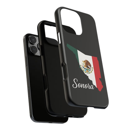 Sonora Mexico Flag Map Phone Case | Mexican American Pride Tough Case for iPhone & Samsung