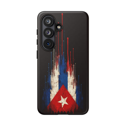 Cuban Flag Phone Case | Cuba Flag Tough Case | Patriotic Cuban Pride iPhone Samsung Protective Cover