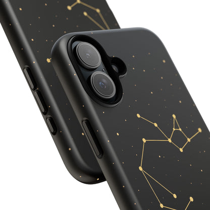 Sagittarius Zodiac Constellation Phone Case – Luxe Gold Celestial Cover