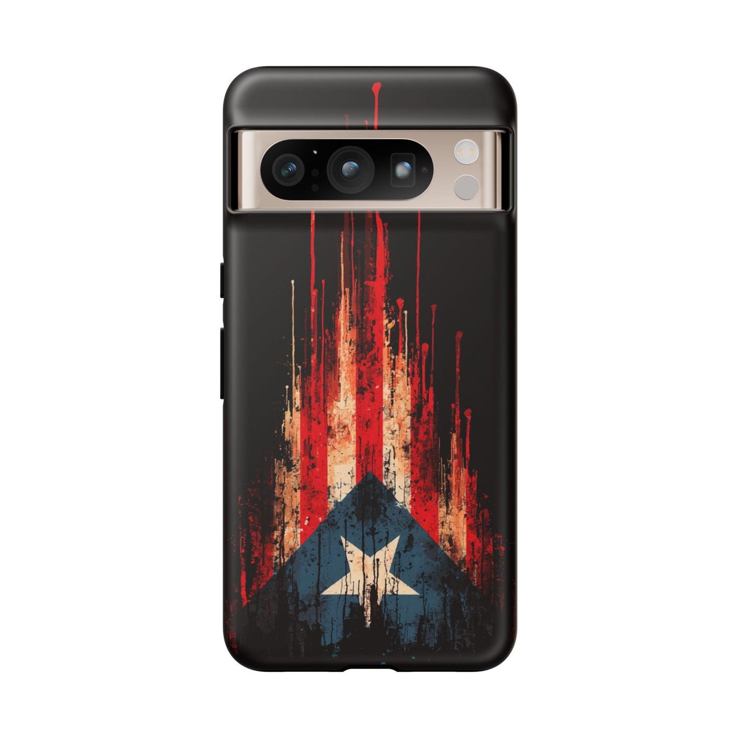 Puerto Rico Flag Phone Case | Distressed Puerto Rican Flag Tough Case | Boricua Pride Protective iPhone Samsung Cover