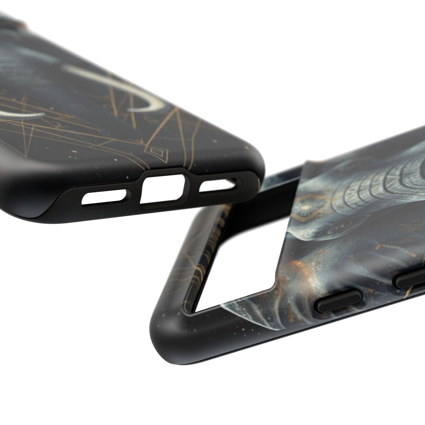 Elephant Mandala Phone Case | Minimal Gold Accent Tough Case