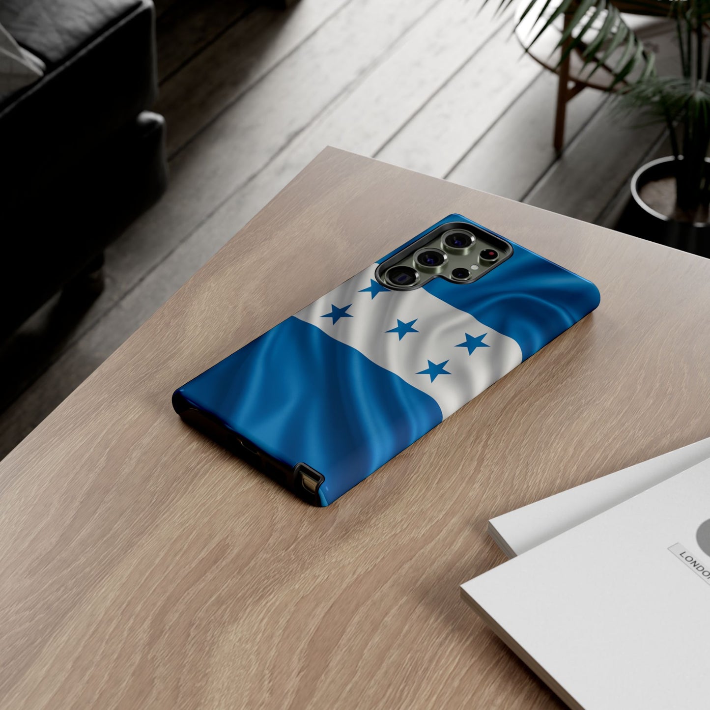 Honduras Flag Phone Case | Honduran Pride Blue & White Flag iPhone & Samsung Tough Protective Case