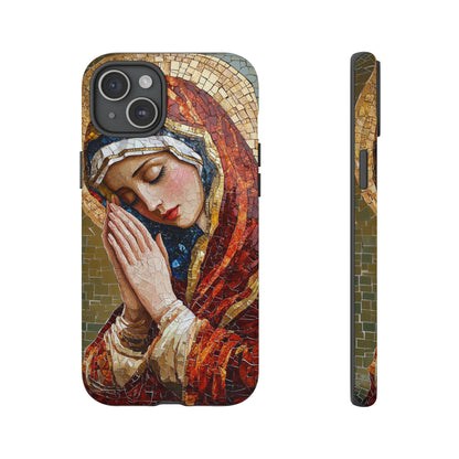 Virgin Mary Phone Case, Catholic Phone Case, Christian Aesthetic Case, Religious iPhone Case, Saint Art Case, Faith Gift