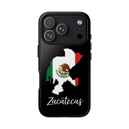 Zacatecas Mexico Flag Map Phone Case | Mexican American Pride Tough Case for iPhone & Samsung