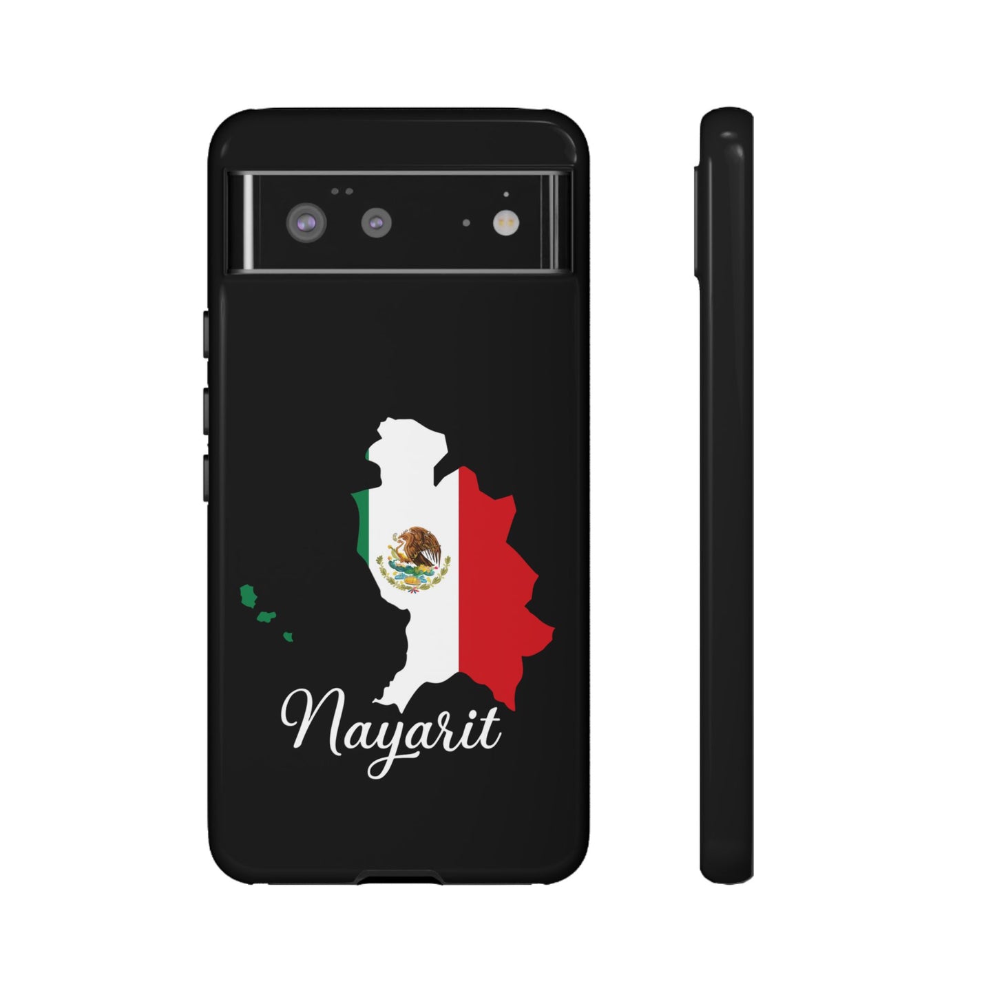 Nayarit Mexico Flag Map Phone Case | Mexican American Pride Tough Case for iPhone & Samsung