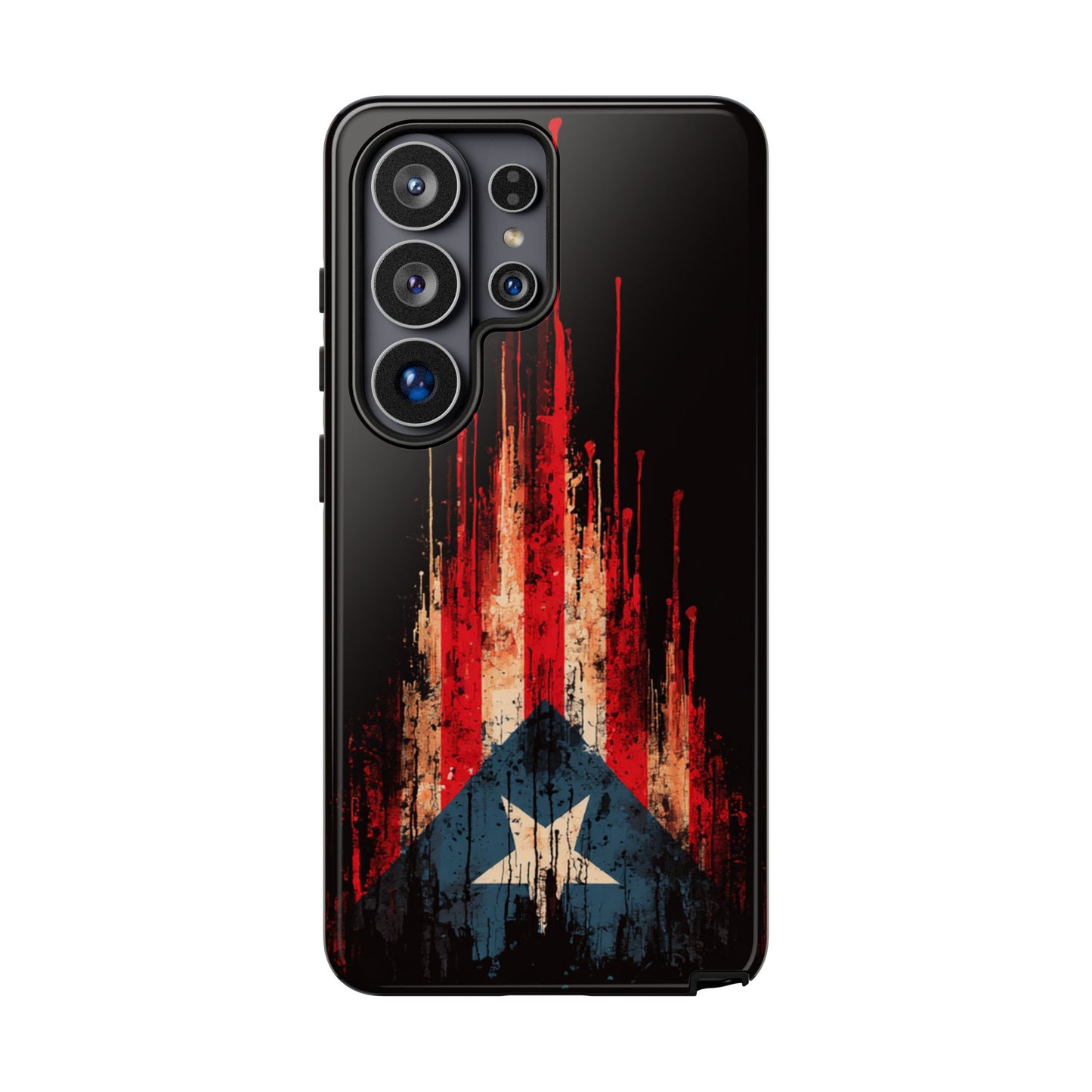 Puerto Rico Flag Phone Case | Distressed Puerto Rican Flag Tough Case | Boricua Pride Protective iPhone Samsung Cover